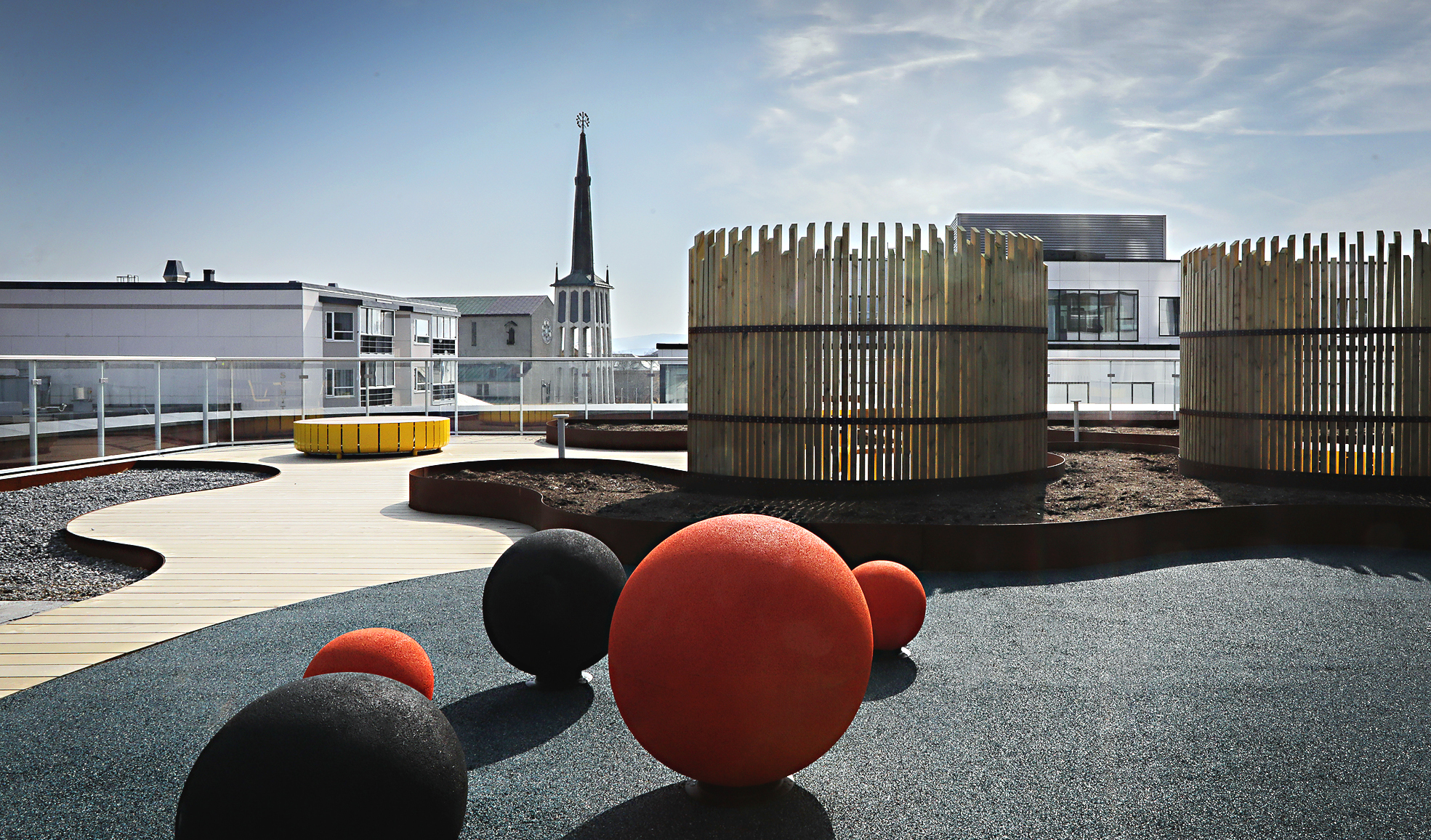 takterrasse balansepark